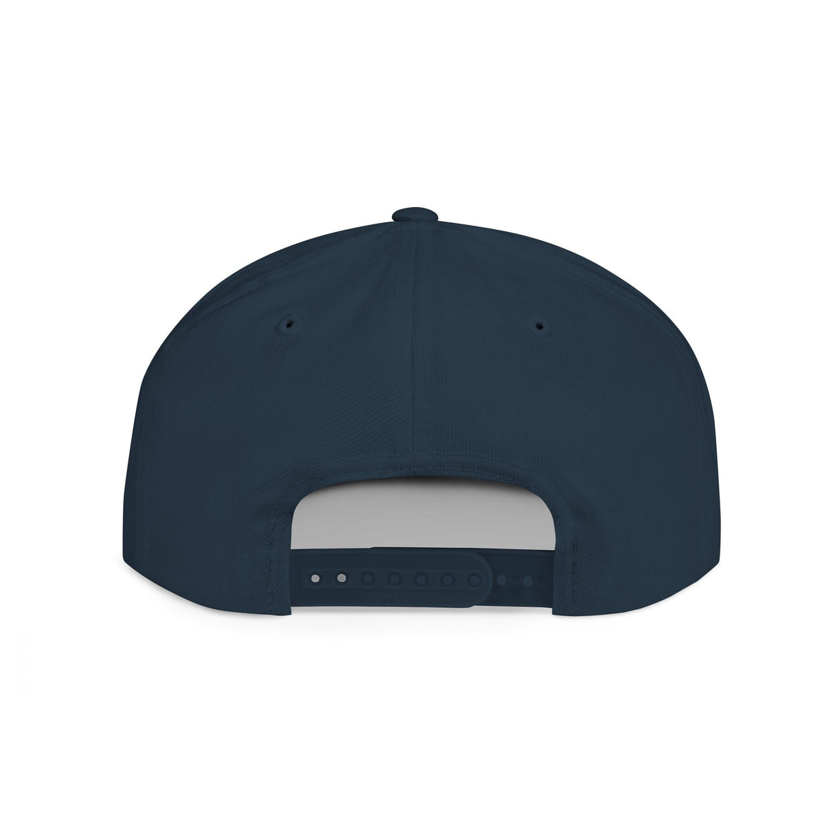 ETC -  Modular Type - Flat Bill Snapback Hat with Yellow Embroidery