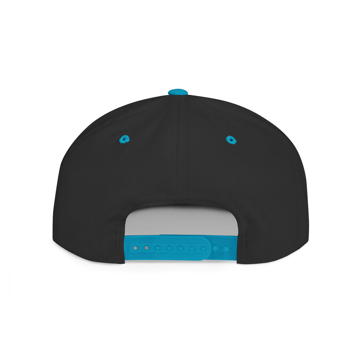 ETC -  Modular Type - Flat Bill Snapback Hat with Yellow Embroidery