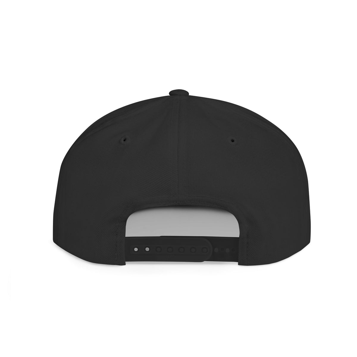 ETC -  Modular Type - Flat Bill Snapback Hat with Yellow Embroidery