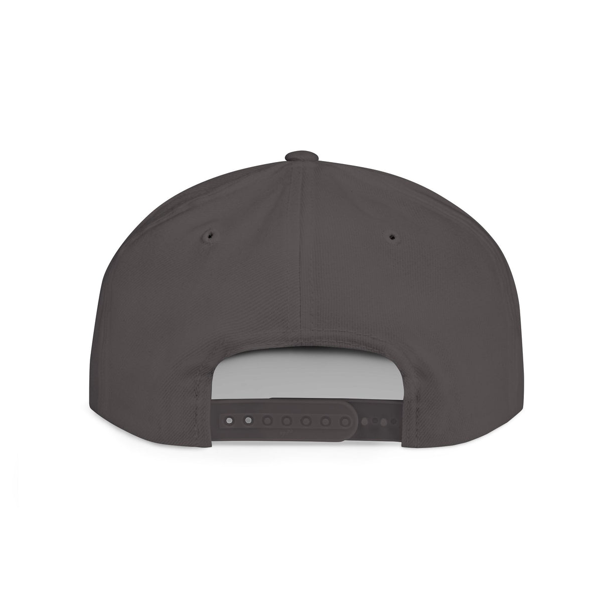 ETC -  Modular Type - Flat Bill Snapback Hat with Yellow Embroidery