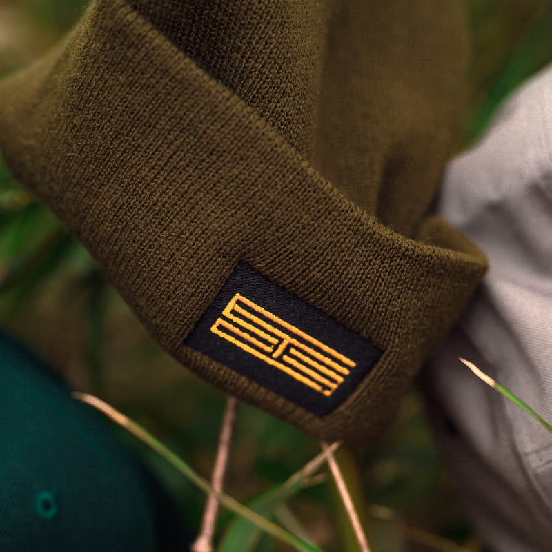 ETC Embroidered Cuffed Beanie